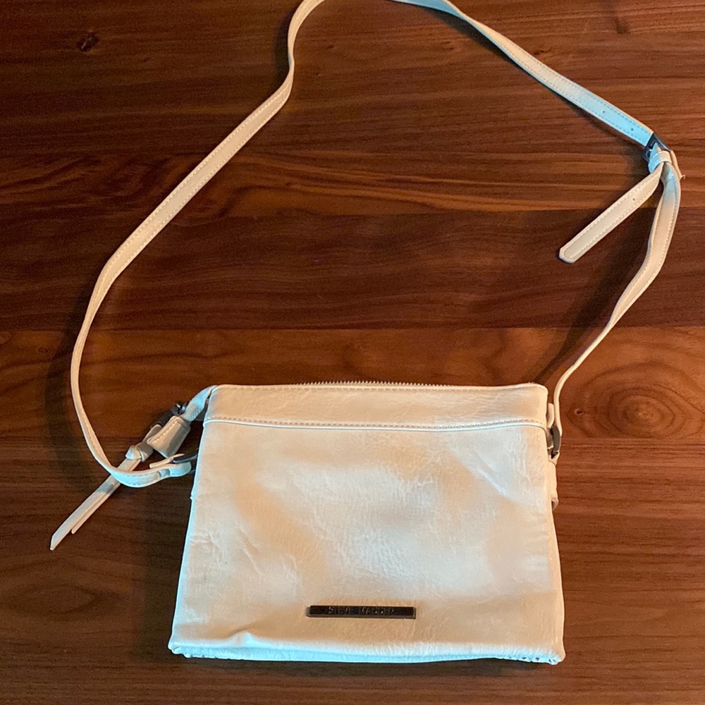 Steve Madden Beige Cross Body Bag